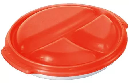 Menüteller für die Mikrowelle