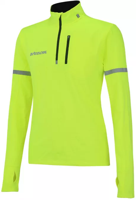Winter | Thermo Laufshirt Langarm Neon| Größe M