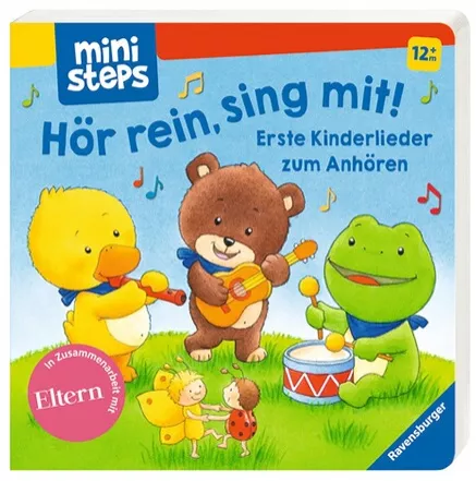 Ravensburger MINISTEPS Soundbuch Hör rein, sing mit! Erste Kinderlieder zum Anhören online kaufen | baby-walz