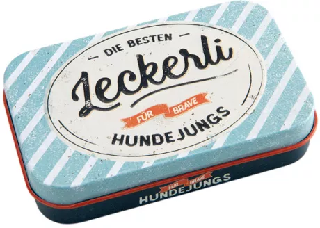 Keksblechdose für Hundeleckerli - alsa-hundewelt