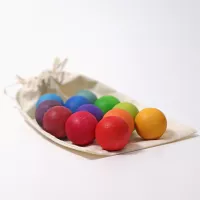 Grimms 10236 Kleine Regenbogenkugeln | Grimms | ANDERE HERSTELLER | Ostheimer Holzspielzeug und Ostheimer Krippen Versand Andreas Karthaus