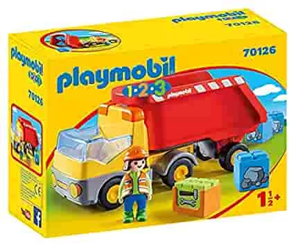 PLAYMOBIL 1.2.3 Kipplaster mit Kippfunktion