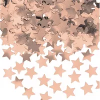 Konfetti Sterne in RoseGold - Kids Party World