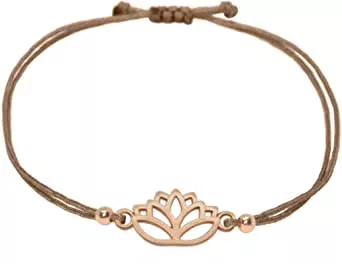 Selfmade Jewelry Lotus Armband Roségold