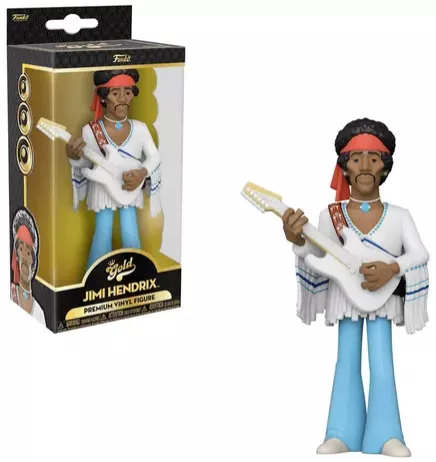 Funko Vinyl Gold Jimi Hendrix Lançamento 2022 Premium Figure | Frete grátis