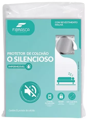 Protetor Colchão Impermeável Silencioso Solteiro
