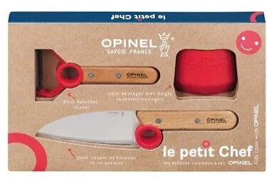 Opinel Le petit Chef Kinder Kochmesser-Set 3-teilig