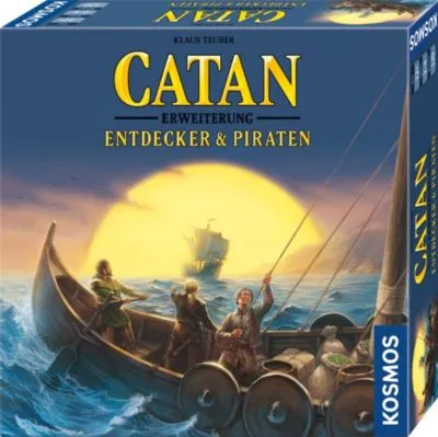 CATAN - Erweiterung - Entdecker & Piraten, Kosmos | myToys