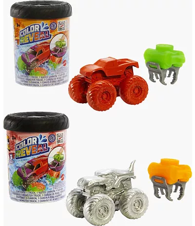 Hot Wheels monstertruck Color Reveal | Køb online på br.dk!