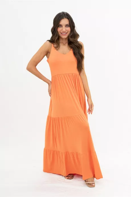Vestido Luna 3 Marias Papaya - Loja Drops