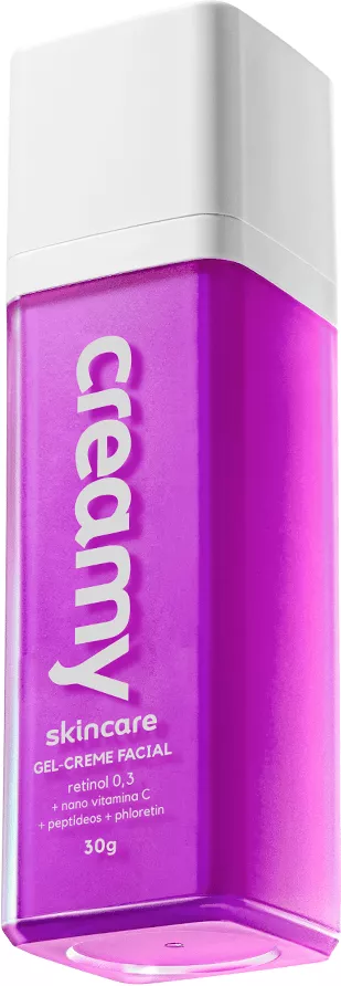 Creamy - retinol: com ativos hidratantes, calmantes e antioxidantes