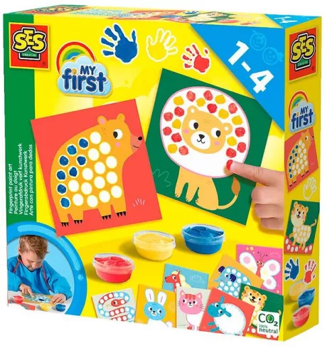 SES Creative Fingermaling - My First - Dyr » Gratis kredit