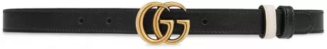 Gucci Cinto Slim GG Marmont Dupla Face - Farfetch
