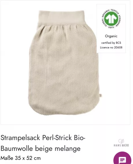 Pucksack/Strampelsack