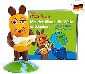 tonies Hörfiguren für Toniebox, Die Maus – Mit der Maus die Welt entdecken, Hörspiel mit Liedern für Kinder ab 3 Jahren, Spielzeit ca. 33 Minuten: Amazon.de: Spielzeug