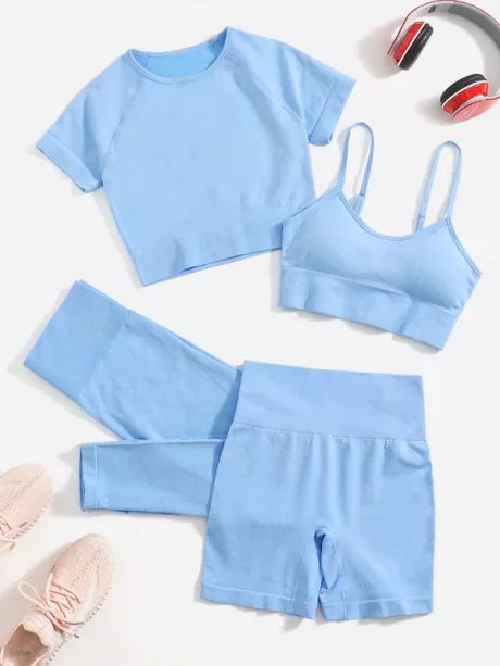 Simples Conjunto de desporto | SHEIN Brasil