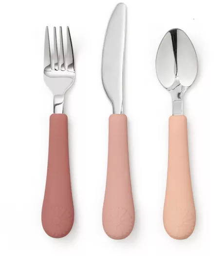 Blumenkinder-Kinderbesteck - Rose Mix – camcamcopenhagen.de