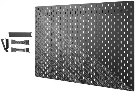 UPPSPEL Lochplatte/Kombination, schwarz, 76x56 cm - IKEA Schweiz