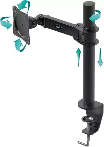 Suporte ELG F50N de mesa para TV/Monitor de 17" até 34" preto | Frete grátis