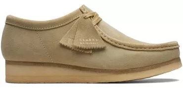 Schuhe aus Ahorn-farbigem Wildleder für Männer - Wallabee | Clarks