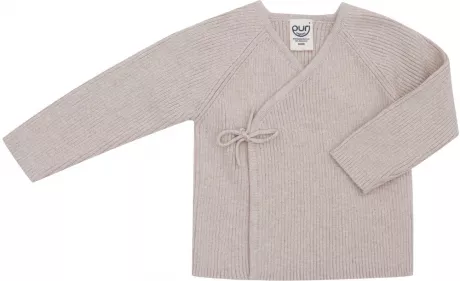 Puri Organic - Wickeljacke Baumwolle-Schurwolle | littlegreenie