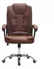 Cadeira De Escritório Presidente Prizi Fresh - Marrom | Parcelamento sem juros
