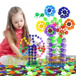 500x Steck Scheiben Spielzeug Kinder Lern Spiel Bunt
