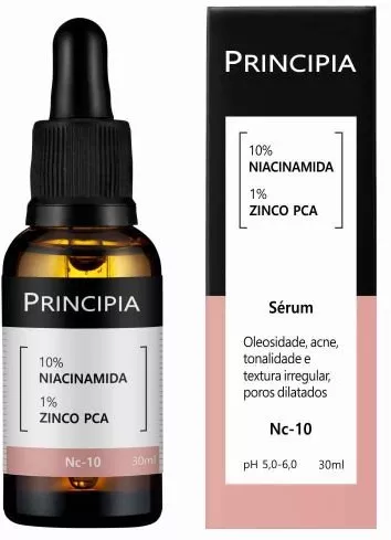 NIACINAMICA + ZINCO - Sérum 10% Niacinamida e 1% Zinco - PRINCIPIA