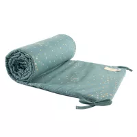 Nobodinoz Bettnestchen Gold Confetti | KidsWoodLove