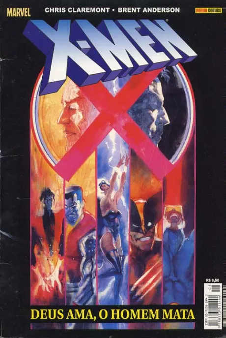 X-Men - Deus Ama, O Homem Mata Editora Panini Gibis Quadrinhos HQs Mangás - Rika Comic Shop - Rika Comic Shop