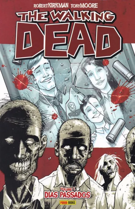 The Walking Dead 01 Editora Panini Gibis Quadrinhos HQs Mangás - Rika Comic Shop