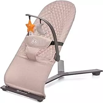 Kinderkraft Babywippe MIMI, Spielbügel mit 2 Spielzeuge, verstellbare Rückenlehne, Weiches Material, Minimalistische Skandinavisches Design, Zusammenklappbar, Beige : Amazon.de: Baby