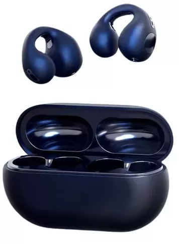 Fone De Ouvido Sem Fio Bluetooth Earcuffs Condução Óssea Cor Preto | MercadoLivre
