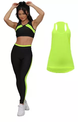 Kit Conjunto Fitness Feminino Roupa Academia Legging Cropped | MercadoLivre
