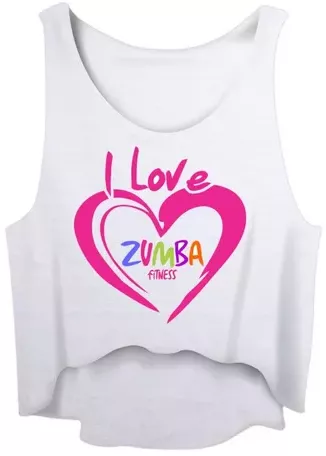 Regata Cropped Zumba Dança Cropped Para Zumba Academia #2 | Parcelamento sem juros