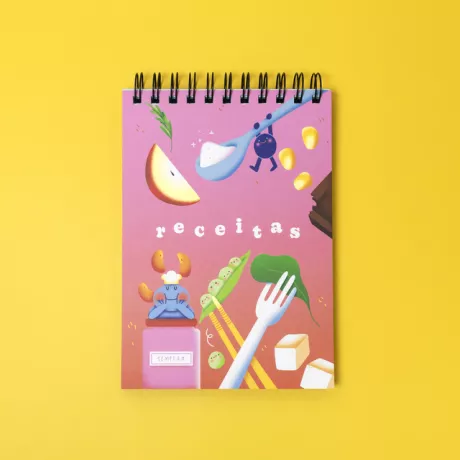 Bloquinho Receitas - Comprar em Papoulas Douradas