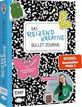 Das reizend kreative Bullet Journal - vom TikTok-Star jessiebluegrey - Bring dein Leben endlich unter Kontrolle: Mit 52 Wochenübersichten und über 50 kreativen Mitmachseiten : jessiebluegrey: Amazon.de: Bücher