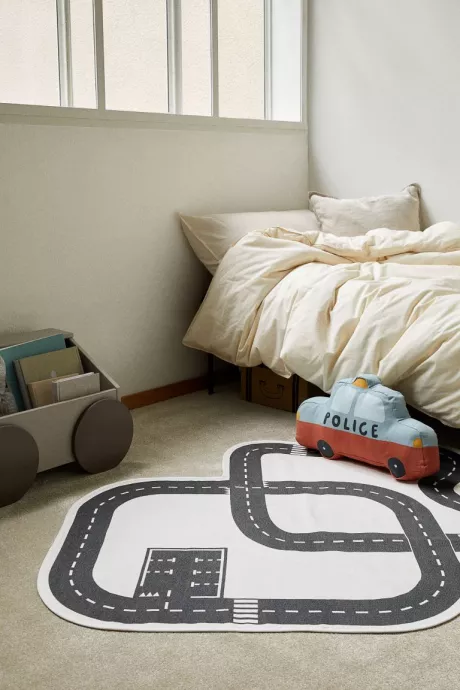 Strassen-Spielmatte - Weiss/Schwarz - HOME | H&M CH