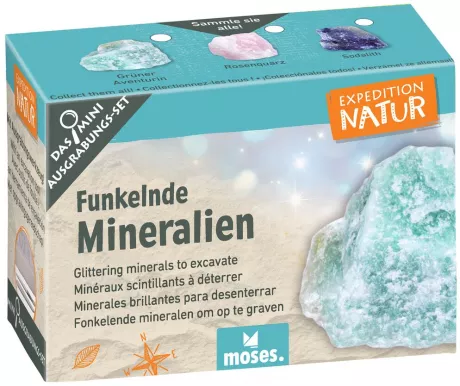 Expedition Natur Mini-Ausgrabungsset Funkelnde Mineralien | Funkelnde Mineralien | 009831_FUNKELND