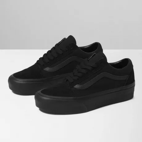 Tênis Old Skool Plataforma Black Black | Vans