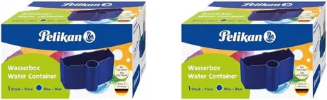 Wasserbox 808246 für Pelikan Deckfarbkasten Schul-Standard blau (Packung mit 2) : Amazon.de: Küche, Haushalt & Wohnen