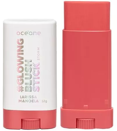 Blush em Bastão Larissa Manoela by Océane Glowing Blush Stick - Época Cosméticos | Época Cosméticos