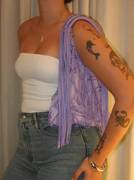 estrela lilás
