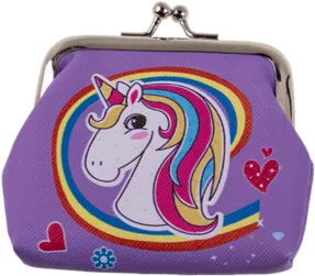 Geldbörse: Einhorn – Bunte Hand