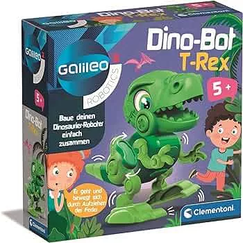 Clementoni Galileo Robotics DinoBot T-Rex - Dinosaurier Modellbausatz, Spielzeug Roboter für Kinder ab 5 Jahren, 59324: Amazon.de: Spielzeug