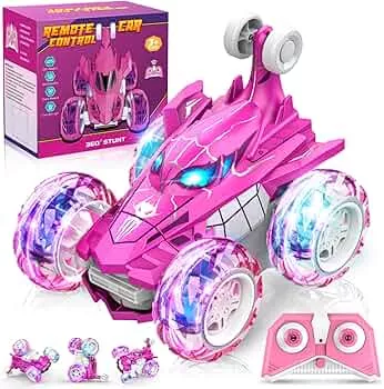 Dreamlandia Ferngesteuertes Auto ab 3-9 Jahre, Geschenk Mädchen 3 4 5 6 7 8 9 10 Jahre Spielzeug ab 3-10 Jahre Mädchen Rc Auto Monstertruck Spiele ab 3 4 5 6 Jahren Spielzeug für Draußen: Amazon.de: Spielzeug