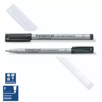 Folienstift wasserlöslich, fein (F) Staedtler, schwarz | schulstart.de