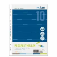 10 Prospekthüllen A4, oben offen, zum Abheften | schulstart.de