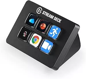 Elgato Stream Deck Mini – Kontrolliere Zoom, Teams, PowerPoint, MS Office etc.,mehr Produktivität mit nahtloser Integration für alltägliche Apps, leichte Kurzbefehl-Einrichtung, kompatibel mit Mac/PC: Amazon.de: Computer & Zubehör