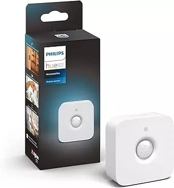 Philips Hue Bewegungsmelder Indoor, Tageslichtsensor für smarte Beleuchtung, automatische Lichtsteuerung bei Bewegung für ein sicheres Zuhause, weiß : Amazon.de: Baumarkt